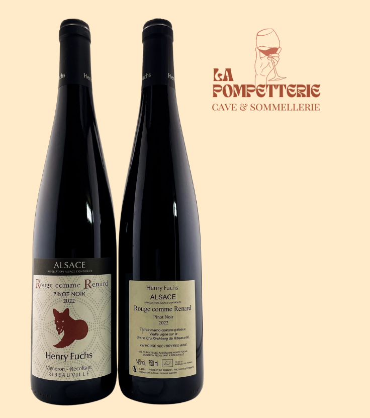 Alsace "Rouge Comme Renard" Henry Fuchs 2022