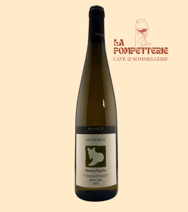 Alsace "Les Sources Pinot Gris" Henry Fuchs 2022