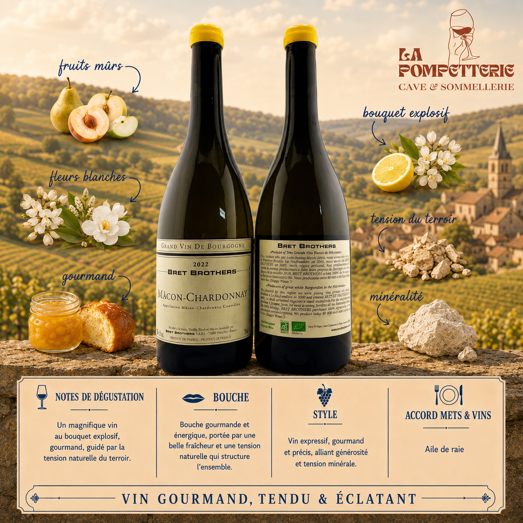 [3030] Mâcon-Chardonnay Bret Brother 2022