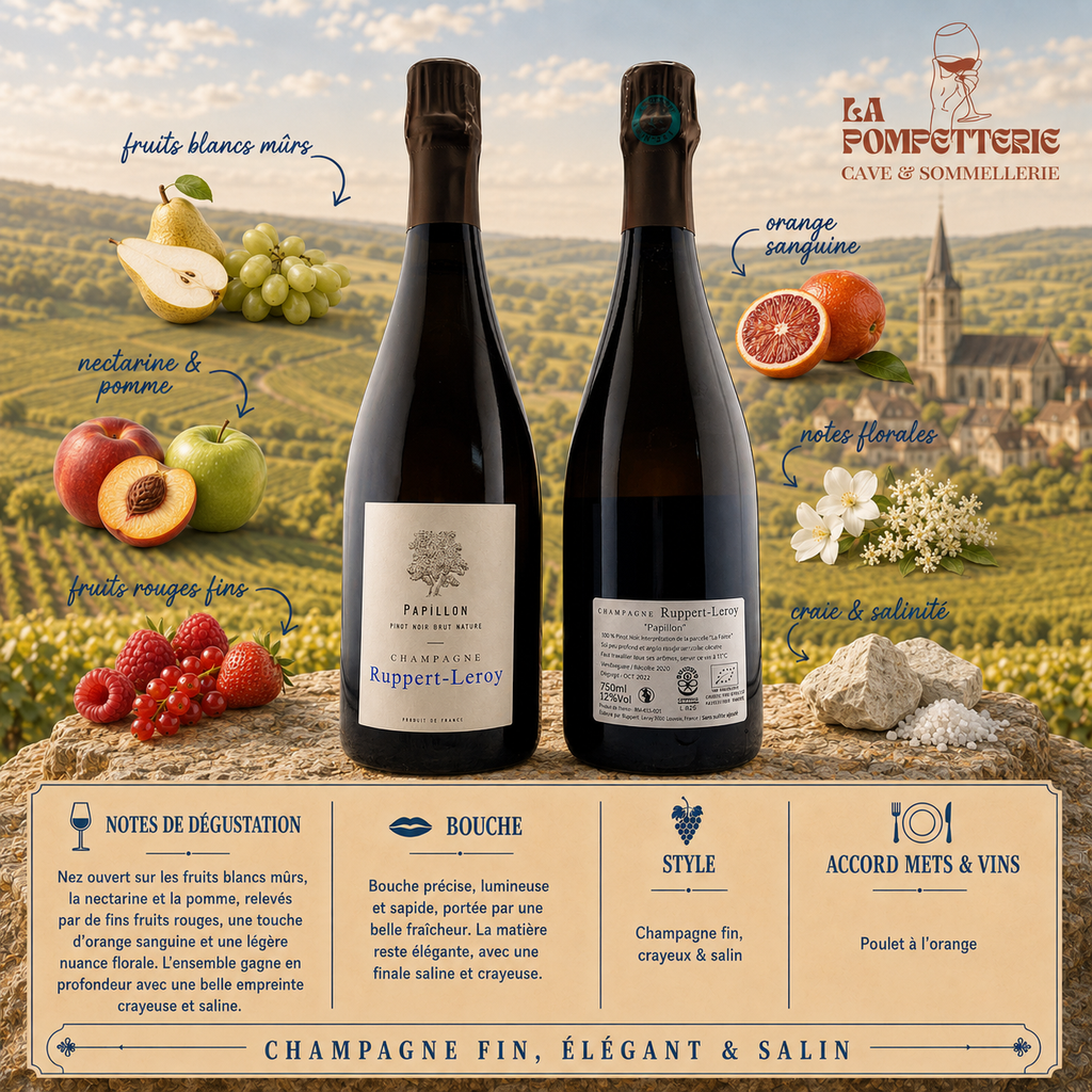 Champagne "Papillon" Ruppert-Leroy 2020