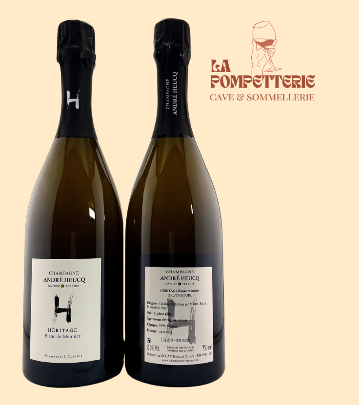 [60002] Champagne "Héritage Blanc de Meunier" Domaine André Heucq N.M