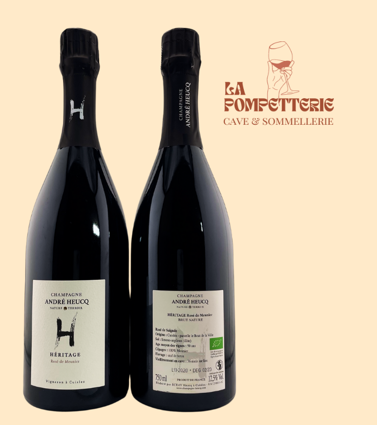 [2121] Champagne "Héritage, Rosé de Saignée" Domaine André Heucq N.M