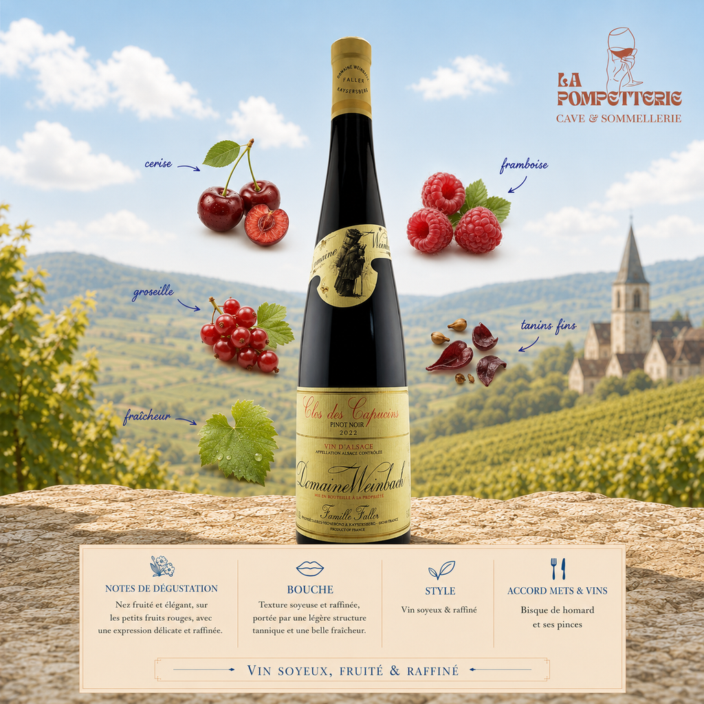 Alsace "Clos des Capucins - Pinot Noir" Domaine Weinbach 2022