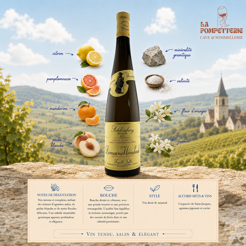 Alsace Grand Cru "Schlossberg" Domaine Weinbach 2022