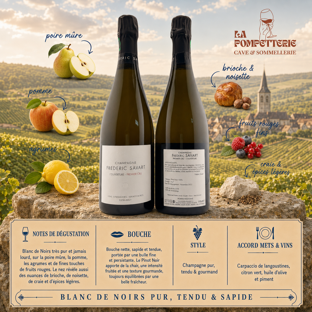 Champagne "L'ouverture" Frédéric Savart N.M