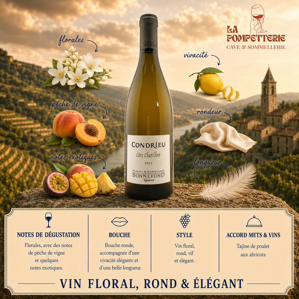 [4020] Condrieu "Côte Chatillon" Domaine P&C Bonnefond 2023