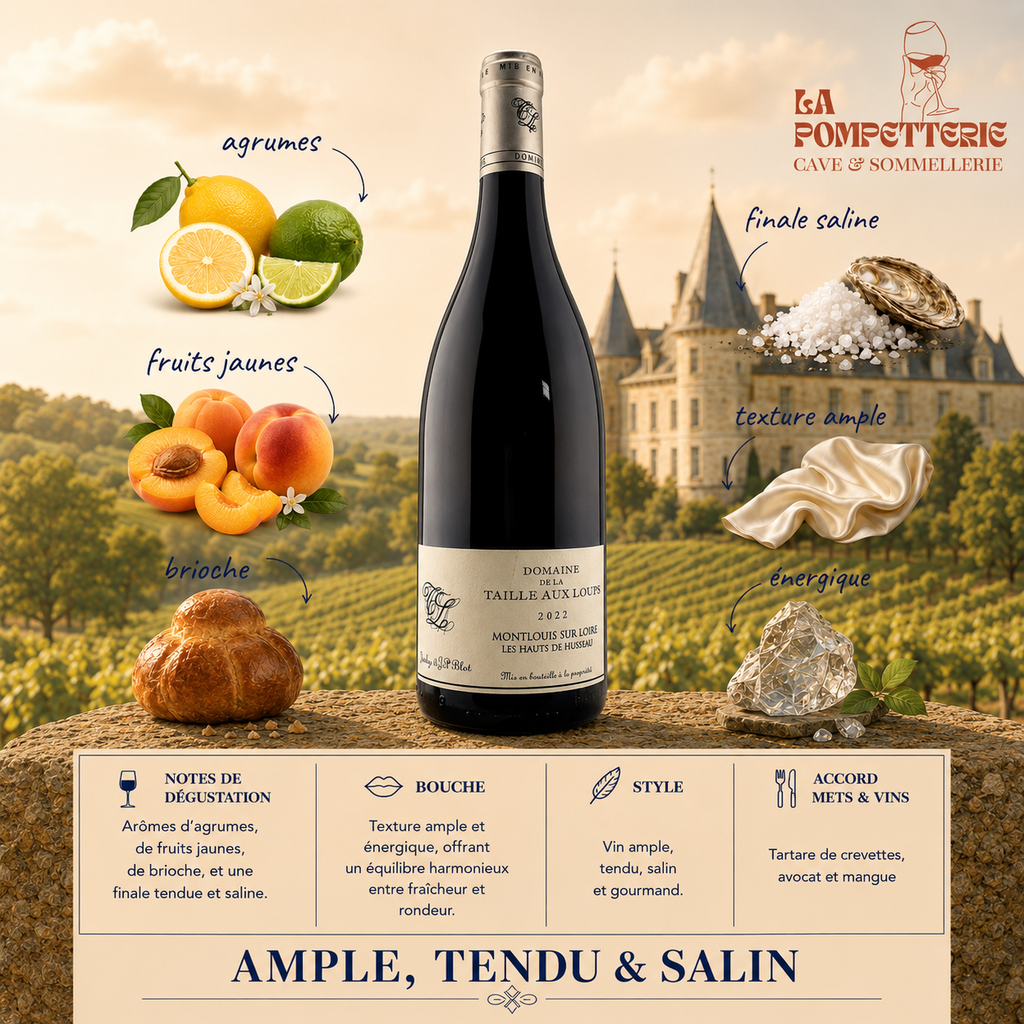 [2500] Montlouis-sur-Loire "Les hauts de husseau" Domaine de la Taille aux Loups 2022