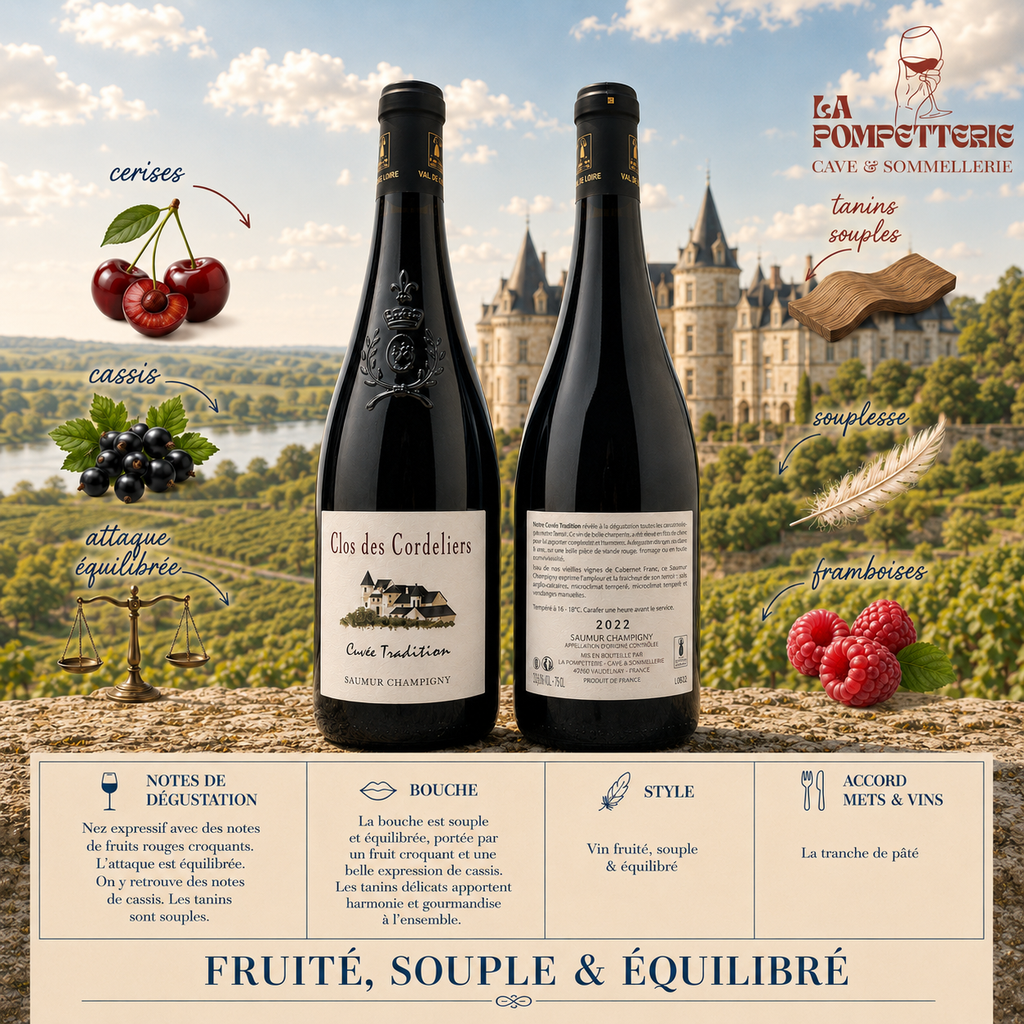 [6201] Saumur-Champigny "Tradition" Clos des Cordeliers 2022