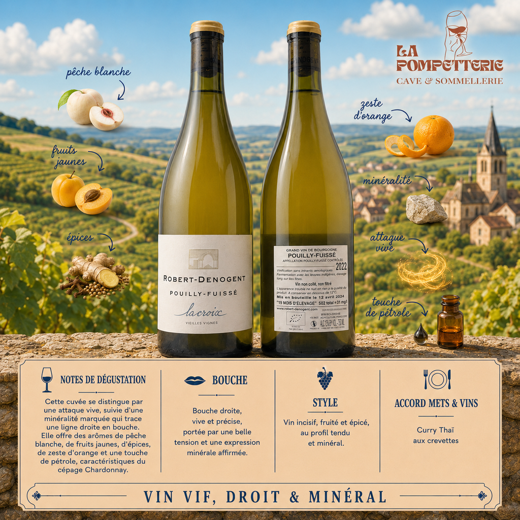 [2340] Pouilly-Fuissé "La Croix" Robert-Denogent 2022