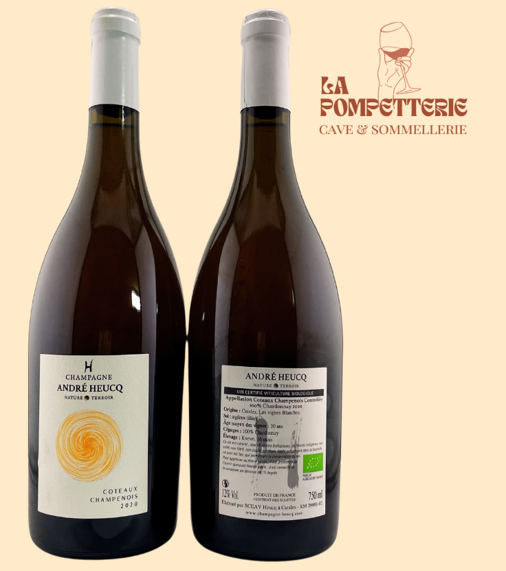 Coteaux champenois blanc Domaine André Heucq 2020