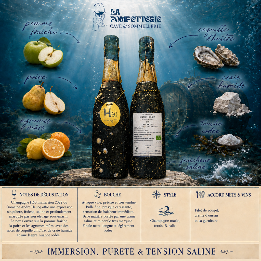 [1130] Champagne "H60" Domaine André Heucq Immersion 2019
