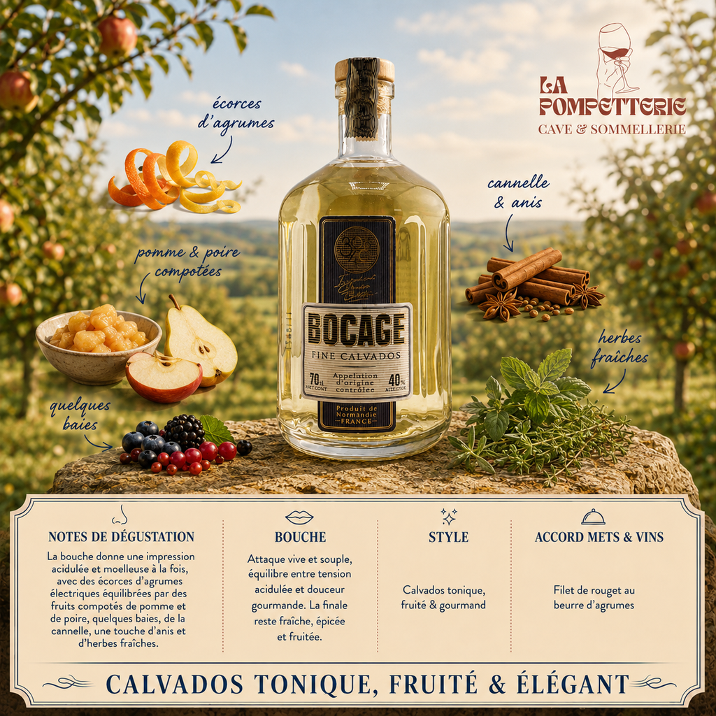 [7005] Calvados "Fine Bocage" 30&40 (50cl)