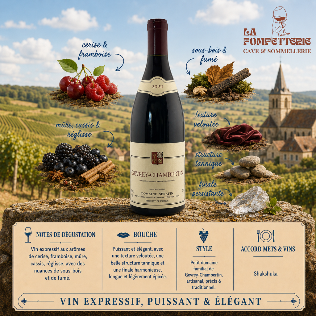 Gevrey Chambertin Domaine Sérafin 2022