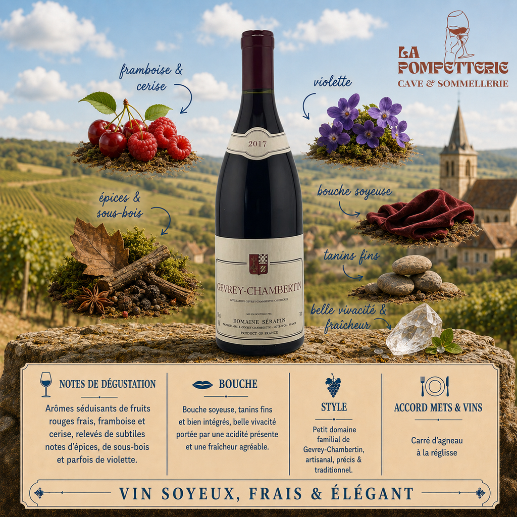 [3701] Gevrey Chambertin Domaine Sérafin 2017