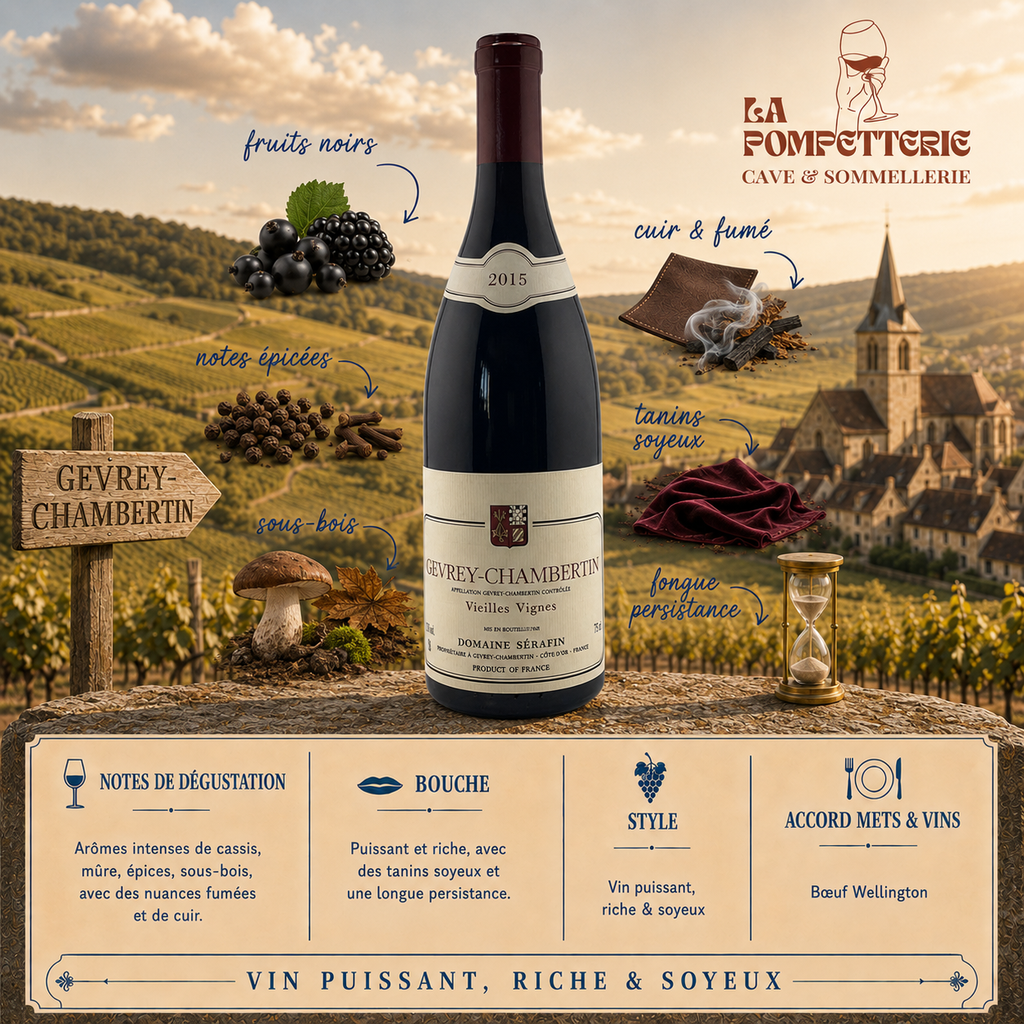[3704] Gevrey Chambertin "Vieilles Vignes" Domaine Sérafin 2015