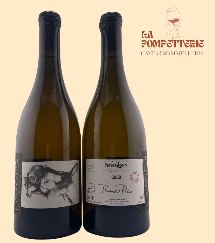 Chablis 1er Cru "Les Butteaux, Mise Tardive" Domaine Pattes Loup 2020