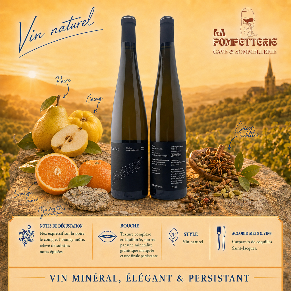 [2040] Alsace Grand Cru "Frankstein - Riesling" Domaine Achillée 2019