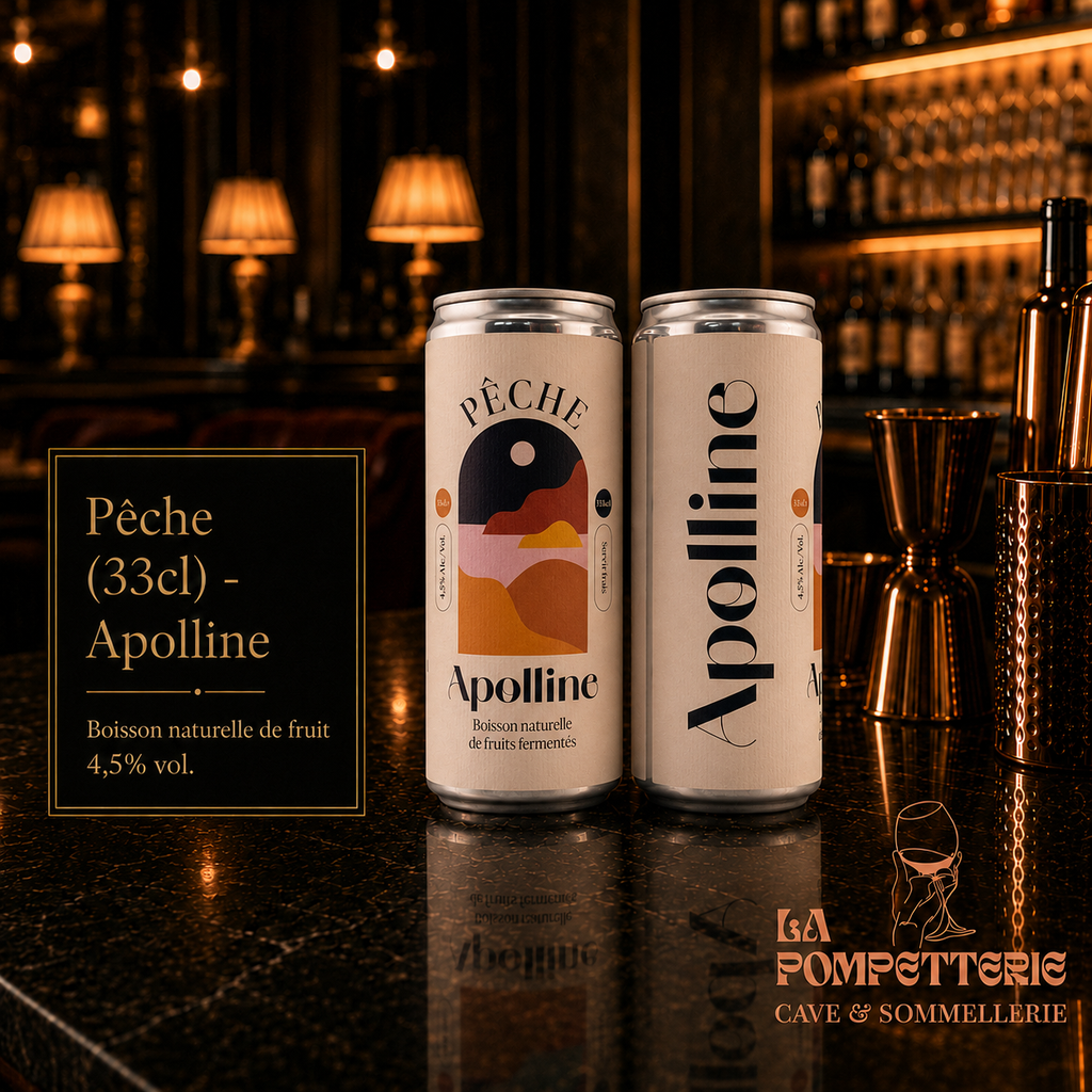 Boisson Naturelle de Fruit "Pêche", Apolline (33cl / 4.5%)