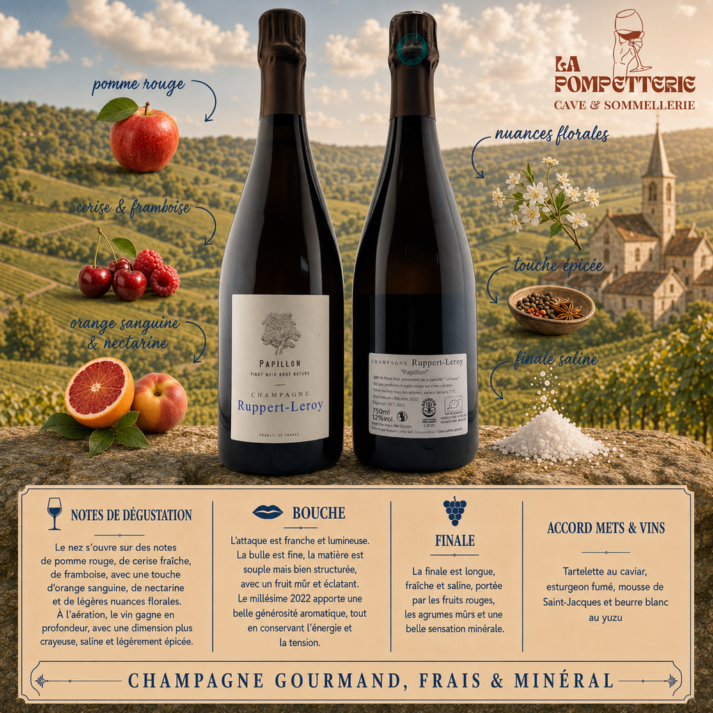 [1103] Champagne "Papillon" Ruppert-Leroy 2022