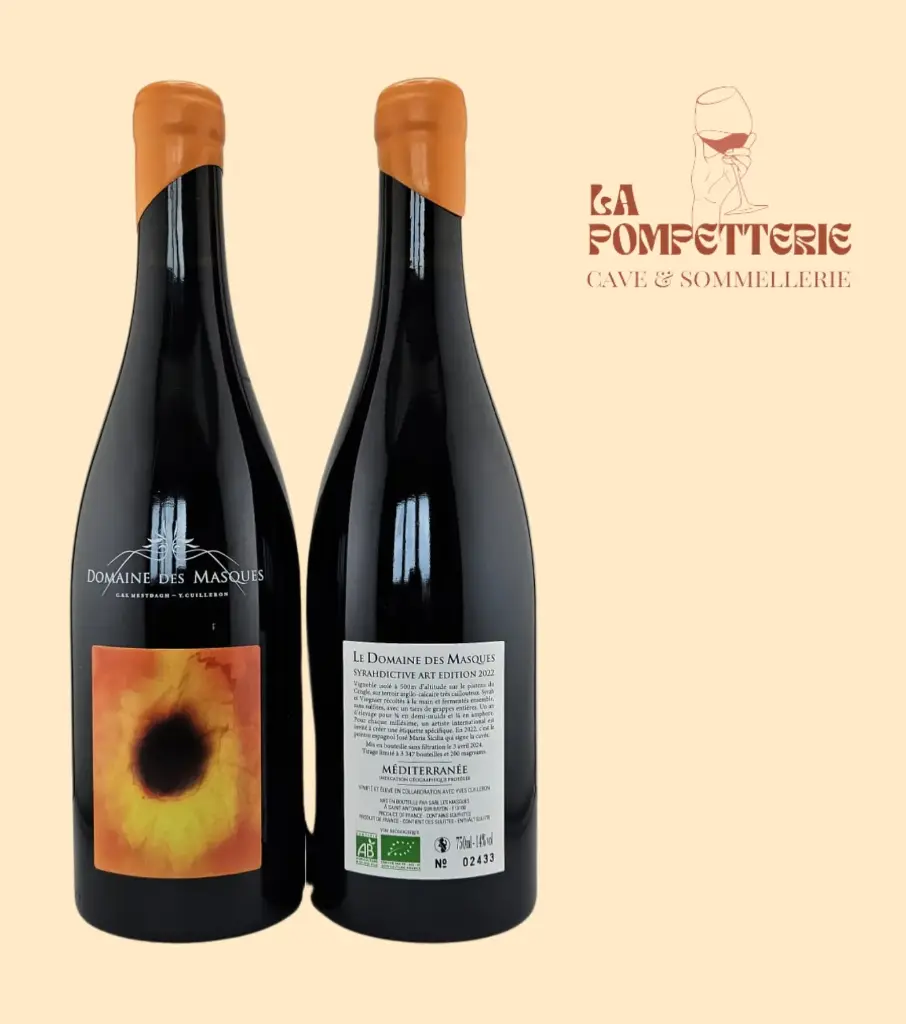 [27001] IGP Méditérranée "Syrahdictive" Domaine des Masques 2021