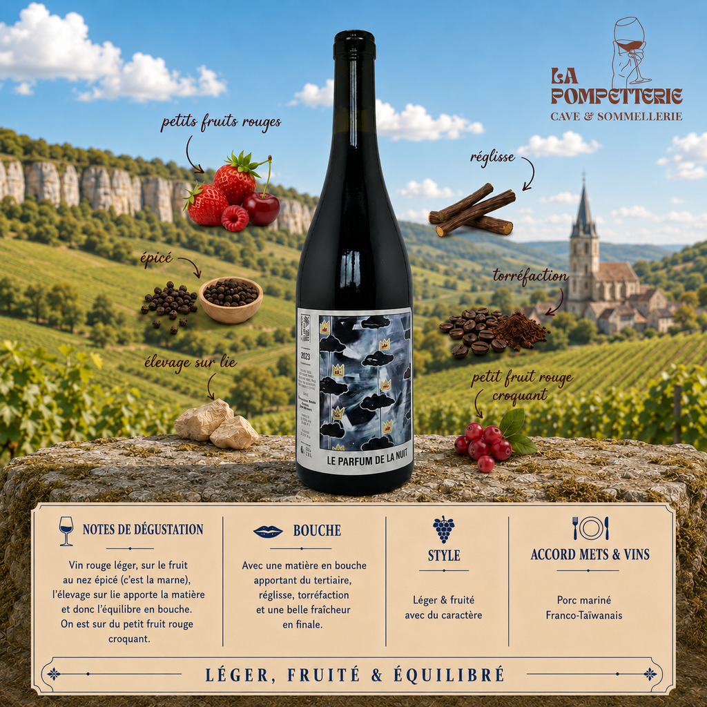 [4121] IGP Franche-Comté - Coteaux de Vuillafans "Le Parfum de la Nuit" Le Vignoble du Pagure 2023