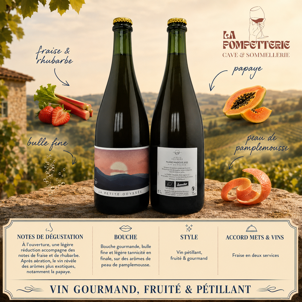 [4210] VDF "Nuage Magique" La Petit Odyssée 2022 (pet nat)