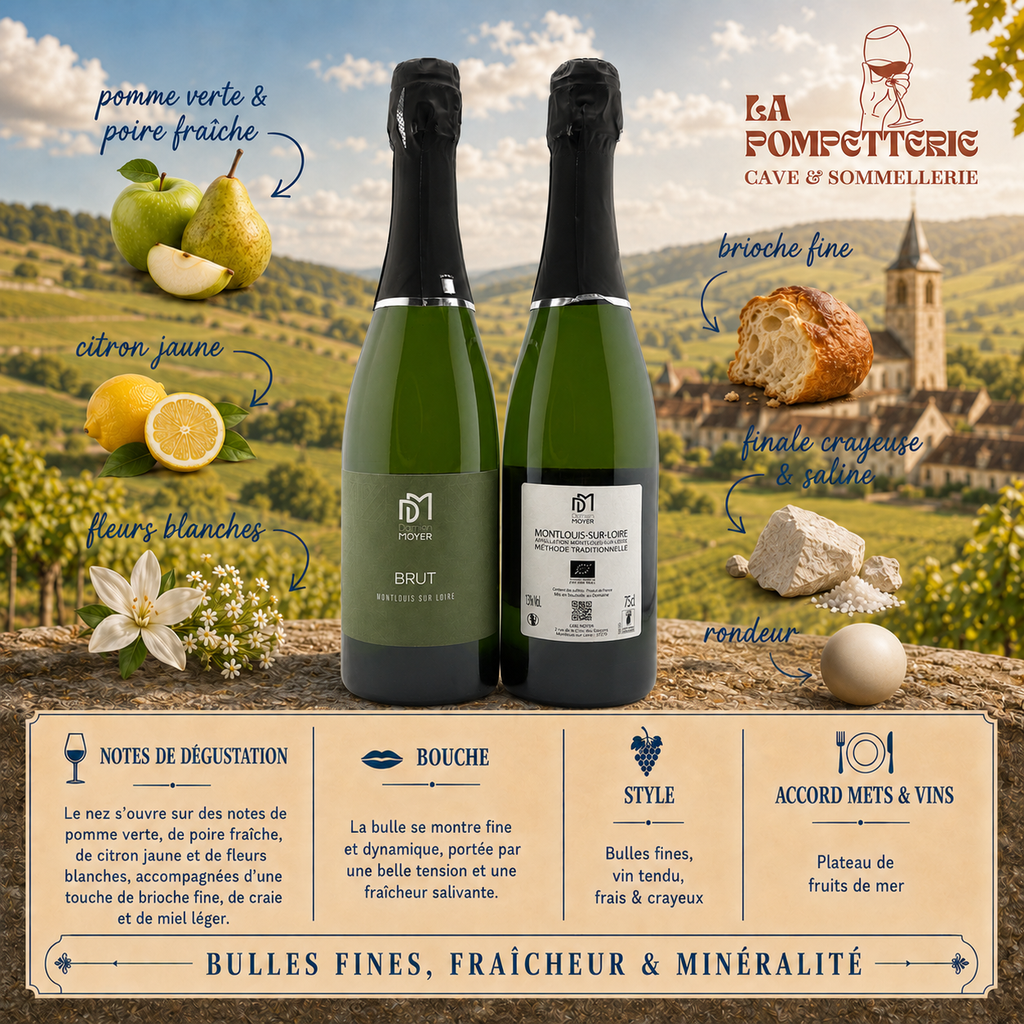 [6010] Montlouis-sur-Loire "Methode Traditionnelle Brut" Damien Moyer N.M