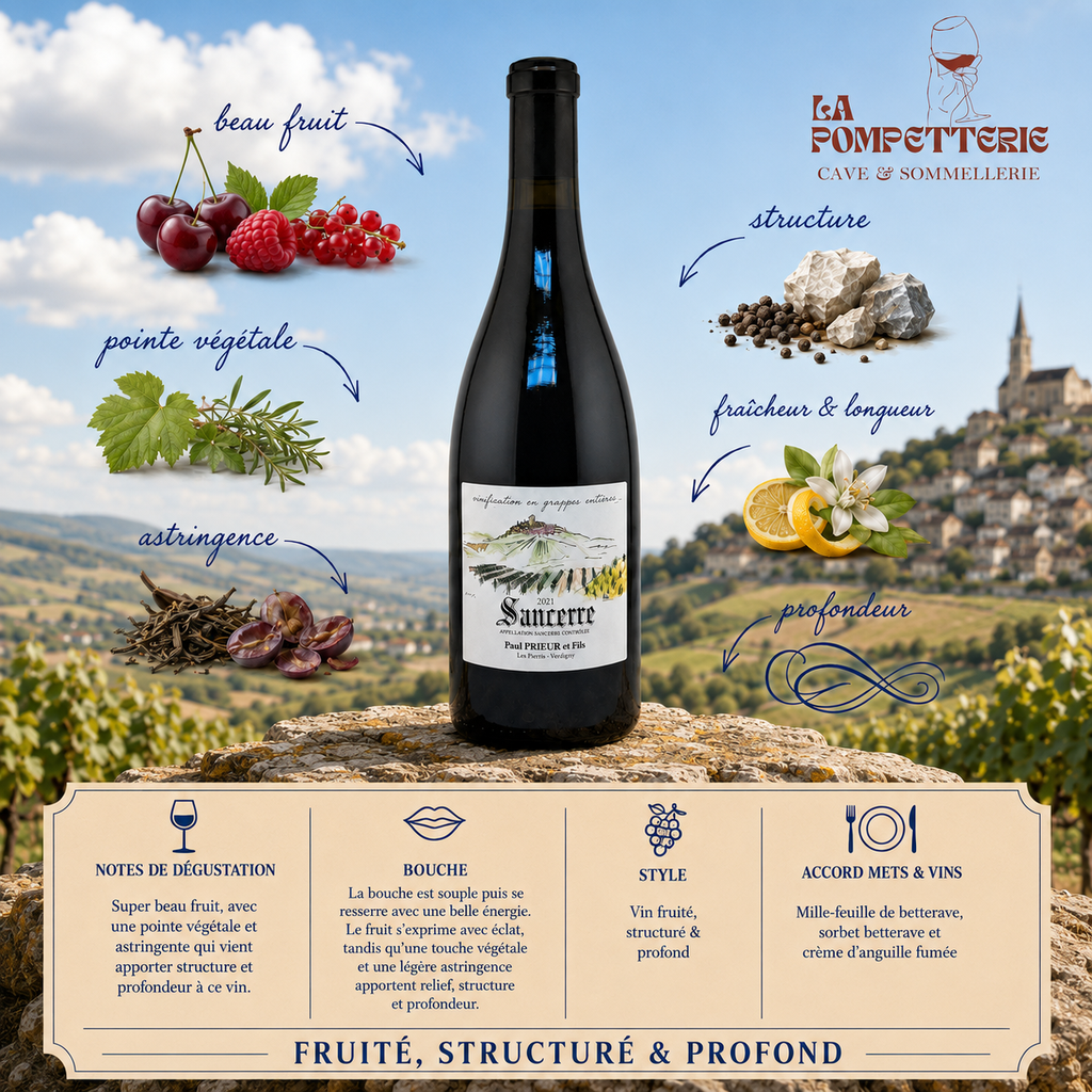 [2430] Sancerre "Vinification en Grappes Entières" Paul Prieur 2021