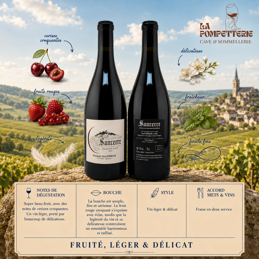 [7010] Sancerre "Grains de Pinot" Paul Prieur 2023