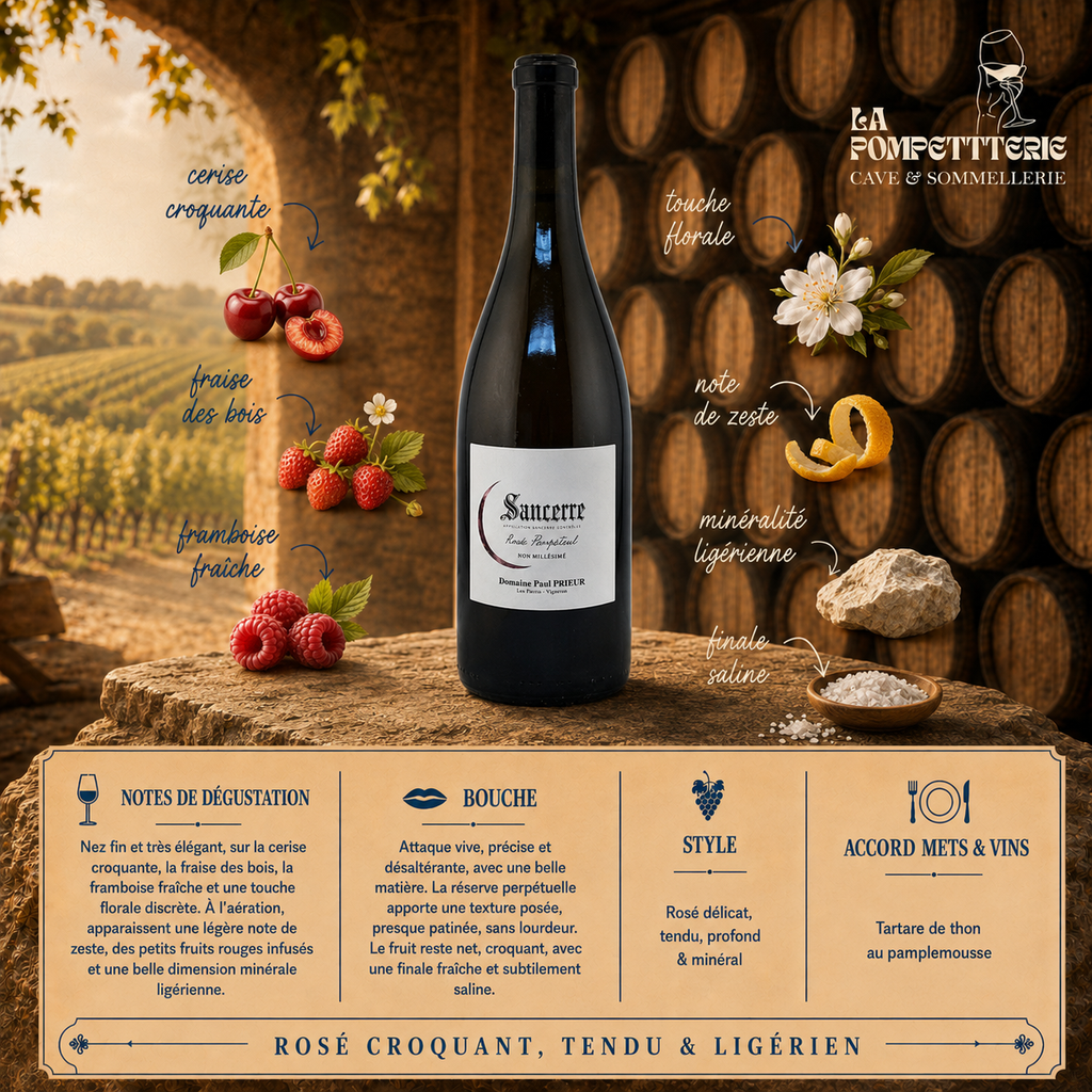 [4041] Sancerre "Rosé Perpétuel" Paul Prieur N.M (Solera)