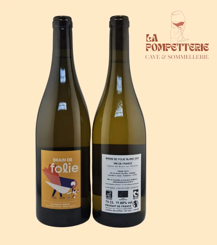 VDF "Brain de Folie, Chenin" Les Vignes du Mortier 2023