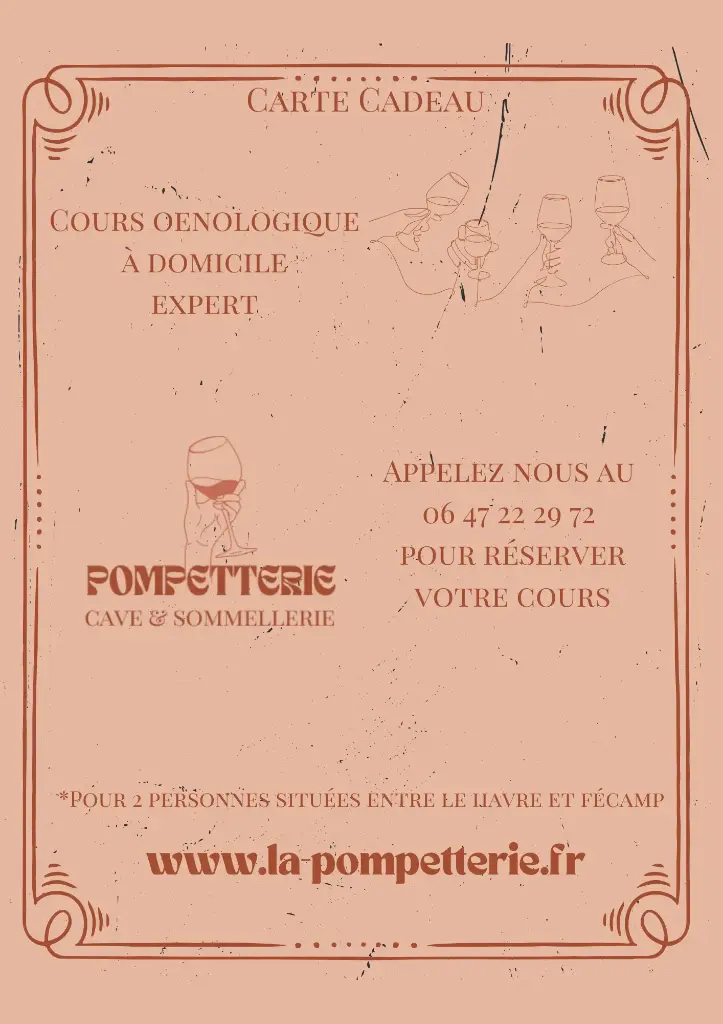 Carte-cadeau - cours oenologique expert
