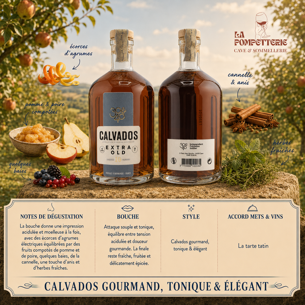 [7009] Calvados "Extra Old" 30&40 (50cl)