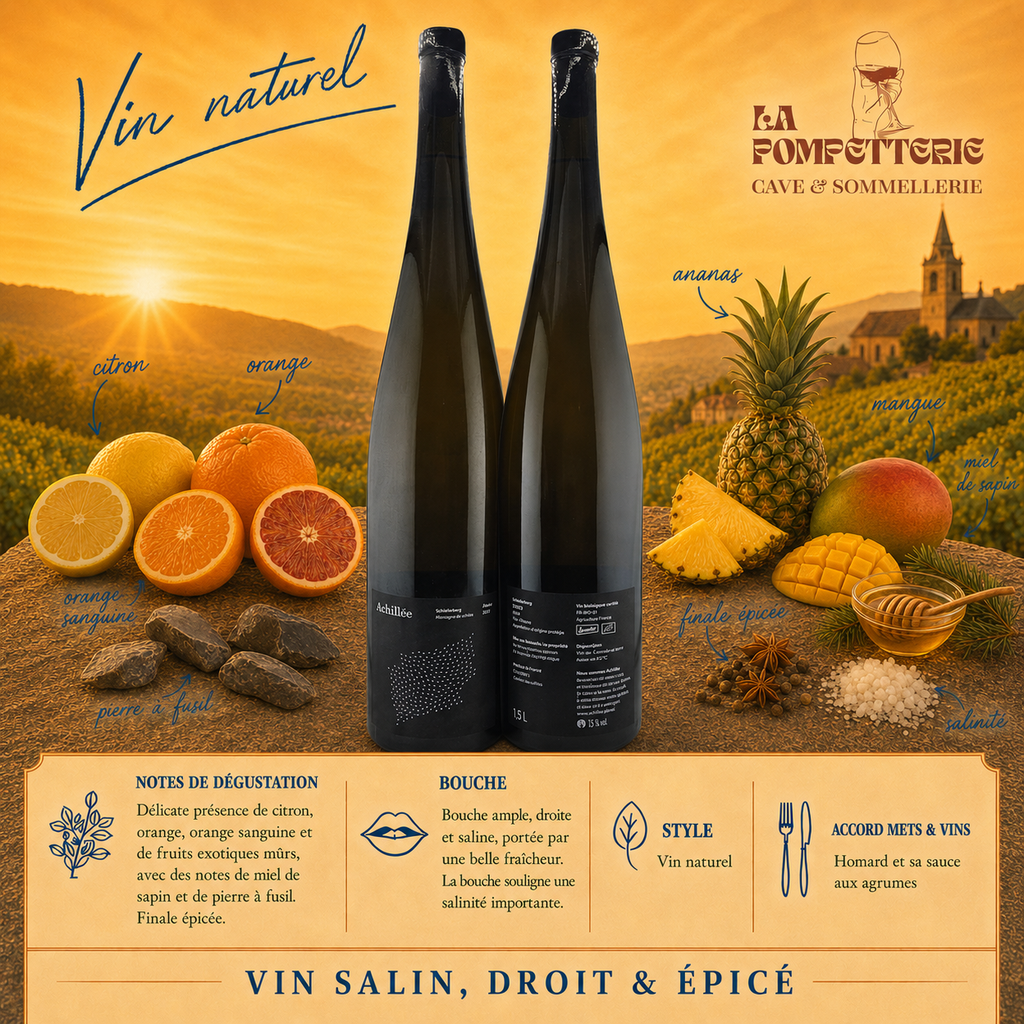 Alsace "Schieferberg" Domaine Achillée 2019 (mag)