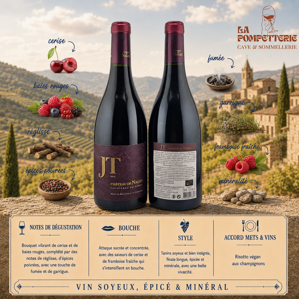 [1100] Costières de Nîmes "JT" Château de Nages 2012