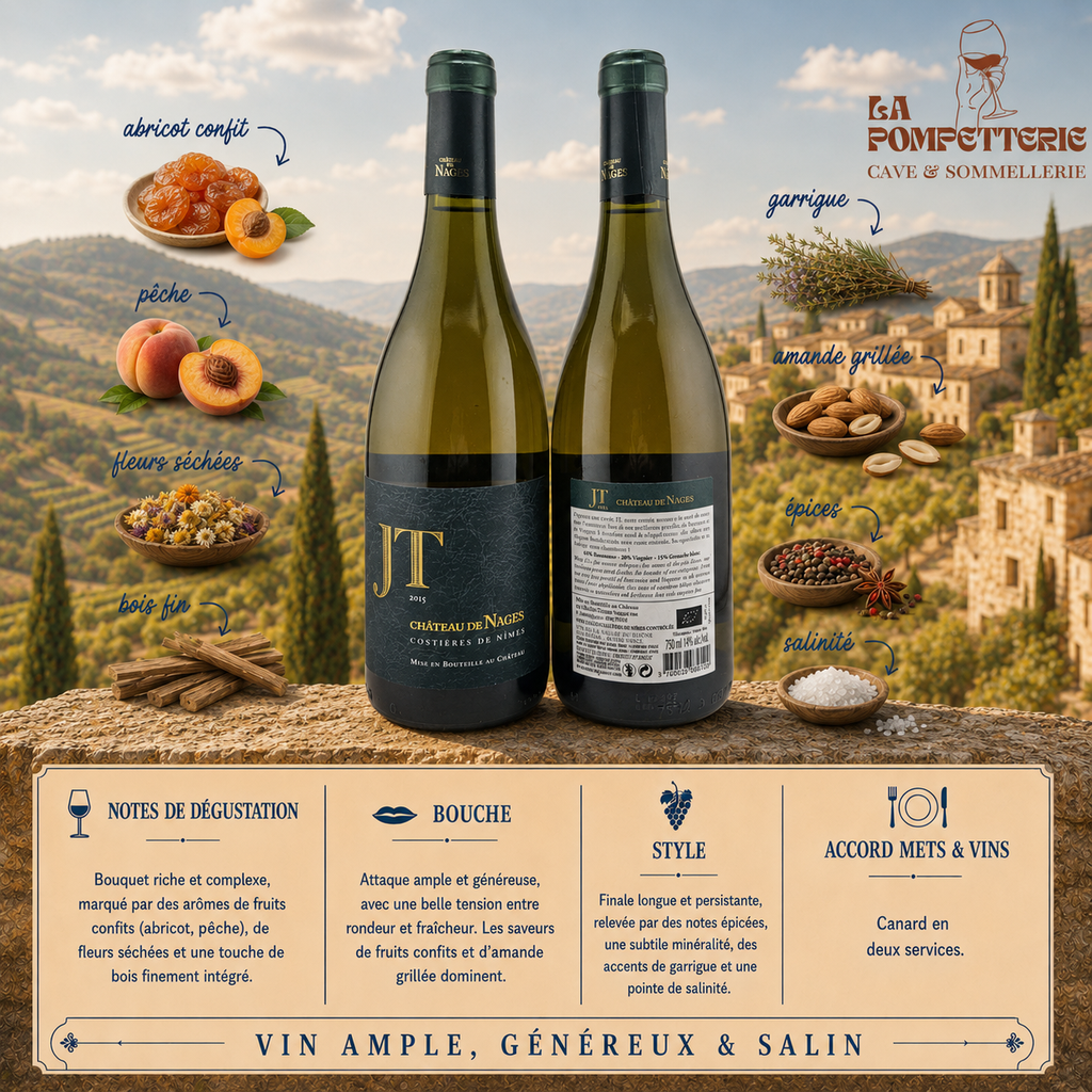 Costières de Nîmes "JT" Château de Nages 2015
