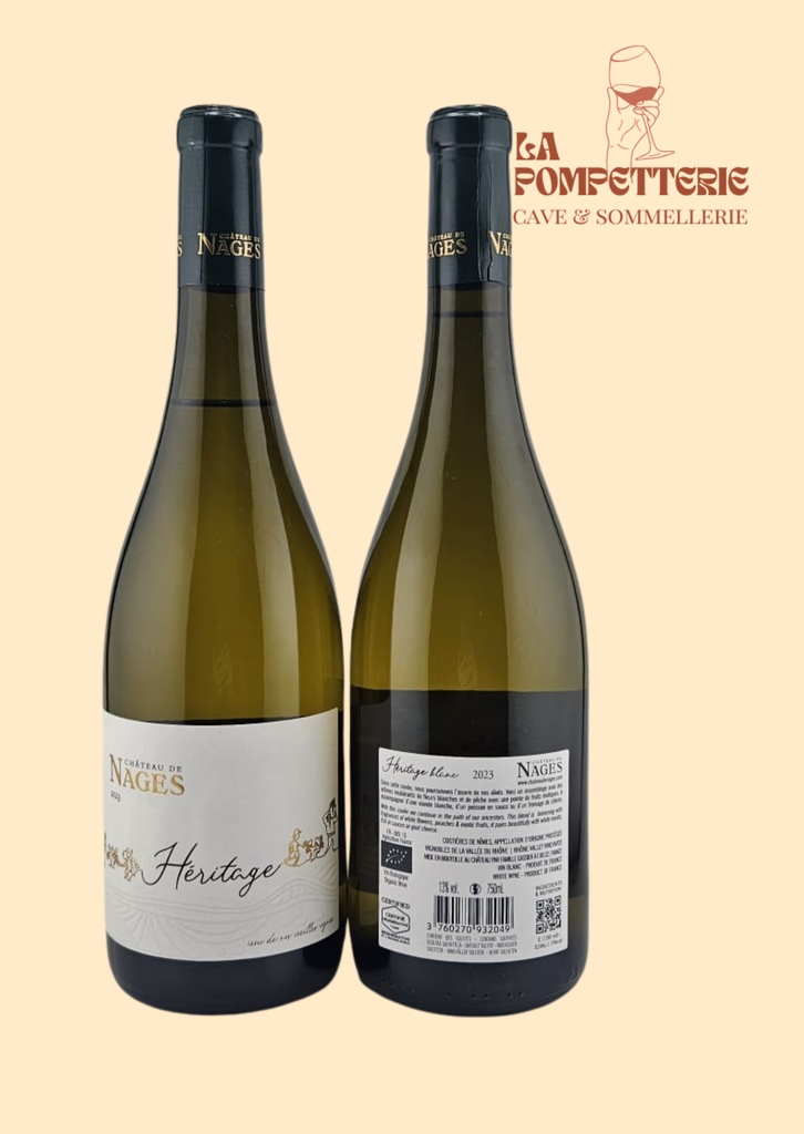 [6016] Costières de Nîmes "Héritage Blanc" Château de Nages 2023