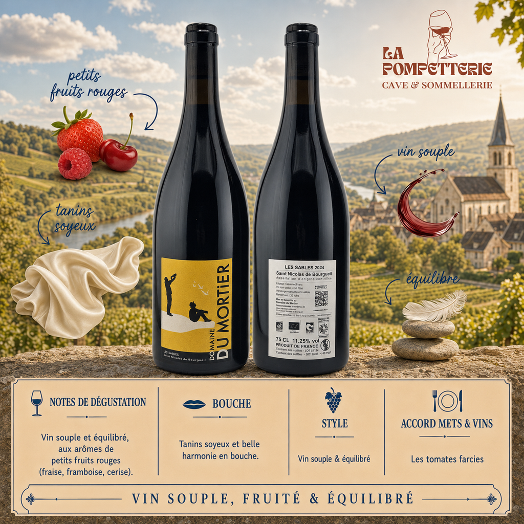 [5201] Saint-Nicolas-de-Bourgueil "Les Sables" Domaine du Mortier 2024