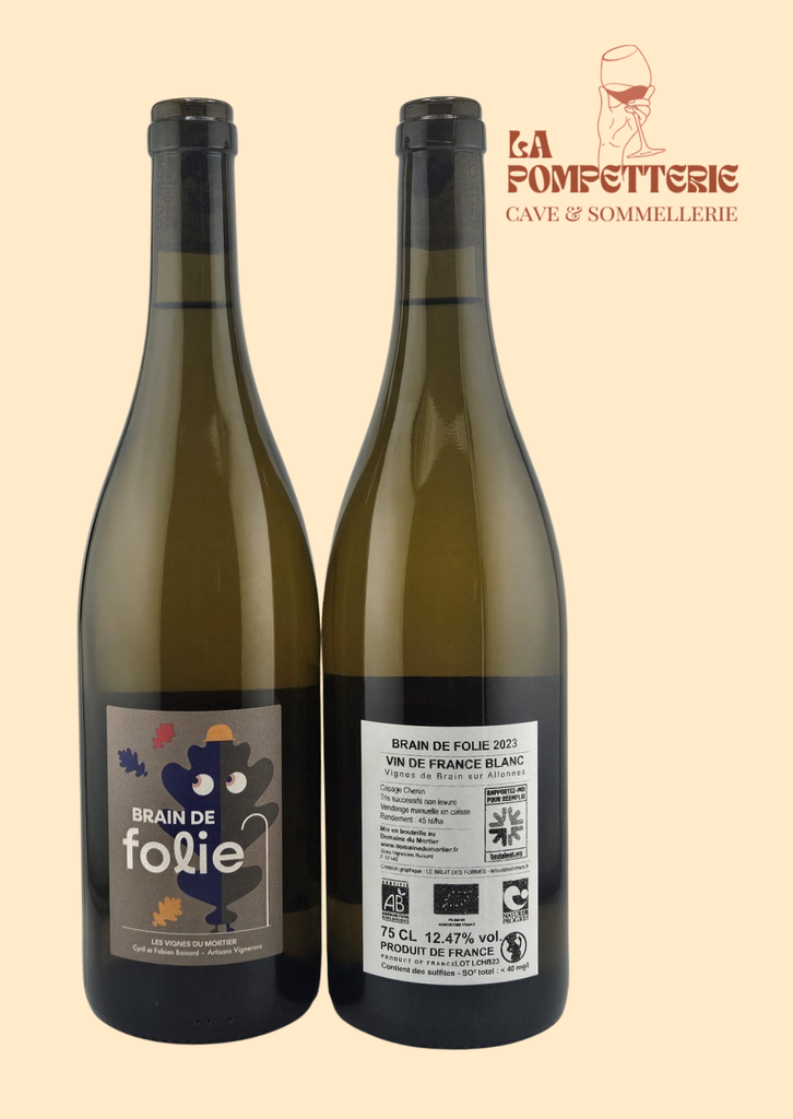 VDF "Brain de Folie, Chenin en Barrique" Les Vignes du Mortier 2023