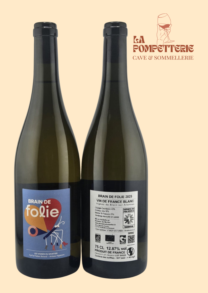 VDF "Brain de Folie, Sauvignon" Les Vignes du Mortier 2025