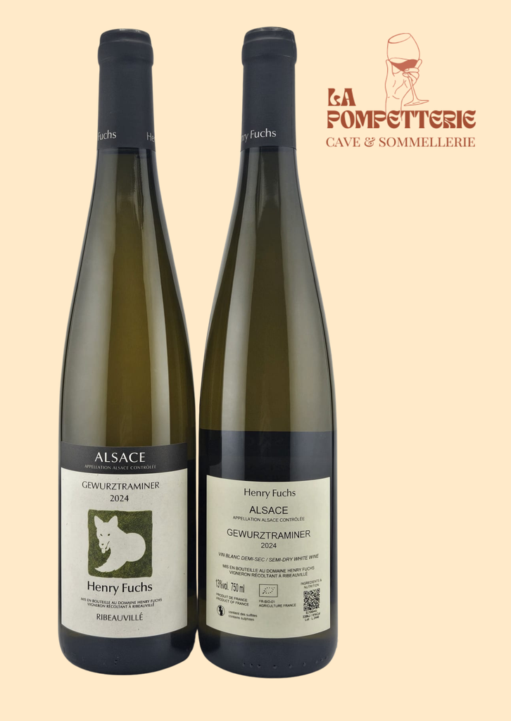 [6022] Alsace "Gewurztraminer Demi-Sec" Henry Fuchs 2024