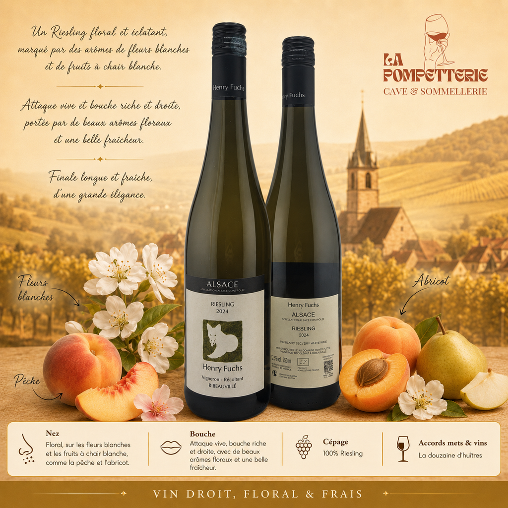 Alsace "Riesling" Henry Fuchs 2024