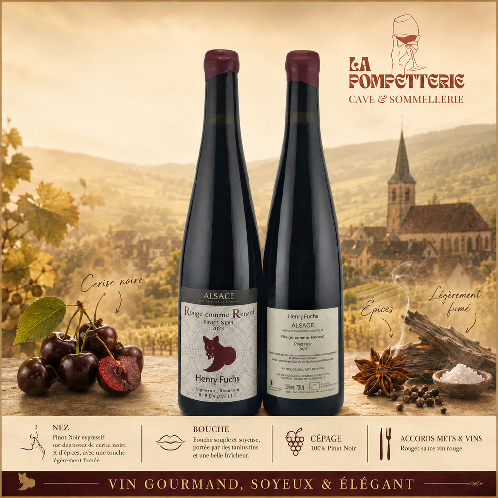Alsace "Rouge Comme Renard" Henry Fuchs 2023