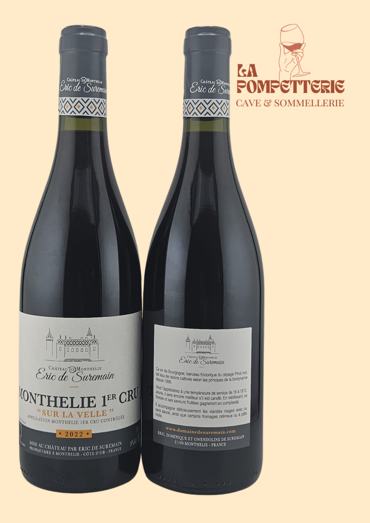 Monthélie 1er Cru "Sur la Velle" Eric de Suremain 2022