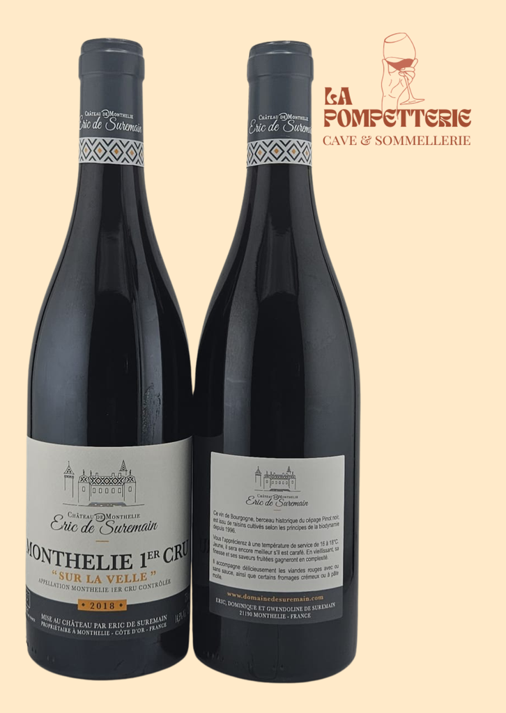 Monthélie 1er Cru "Sur la Velle" Eric de Suremain 2018