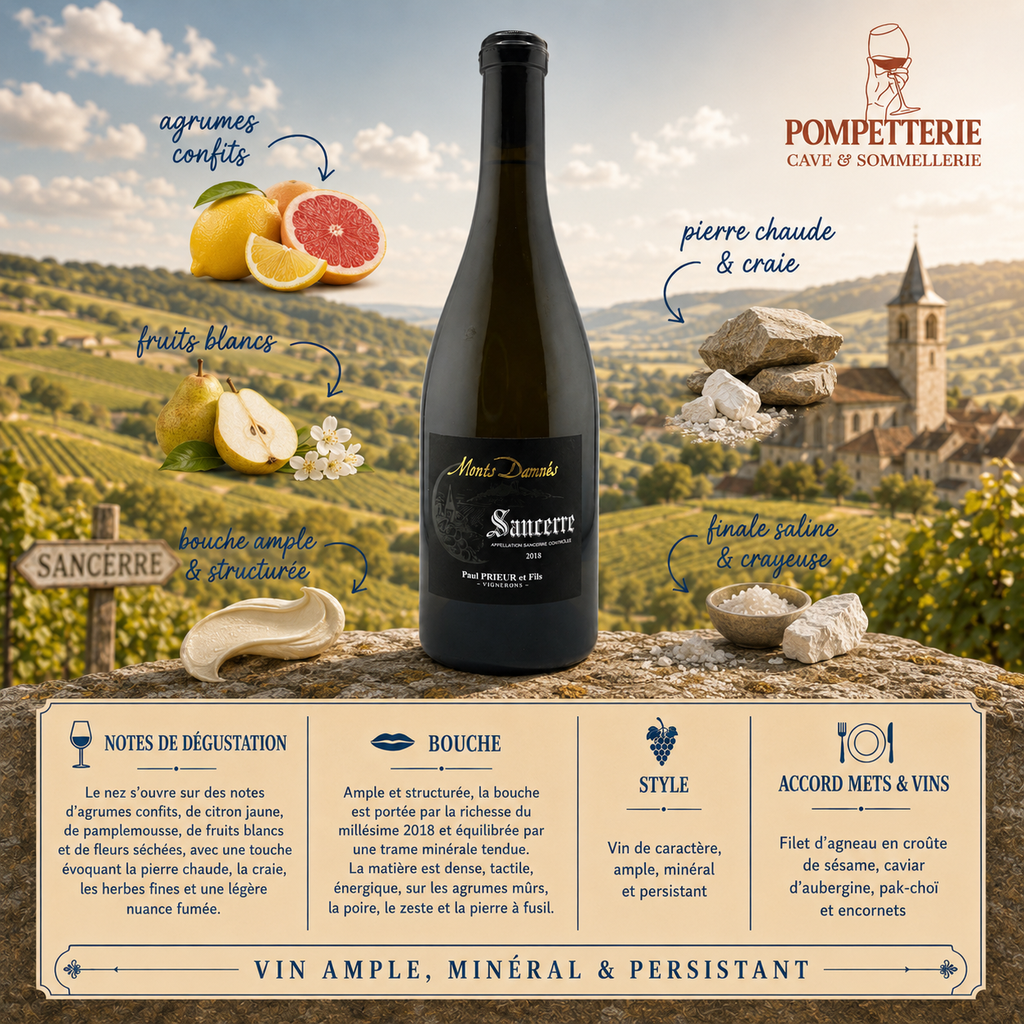 [3732] Sancerre "Les Monts Damnés" Paul Prieur 2018