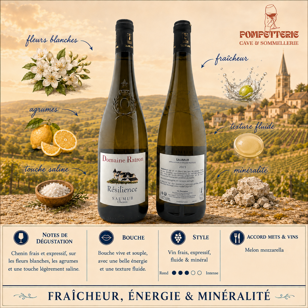 Saumur blanc "Résillience" Clos des Cordeliers 2023