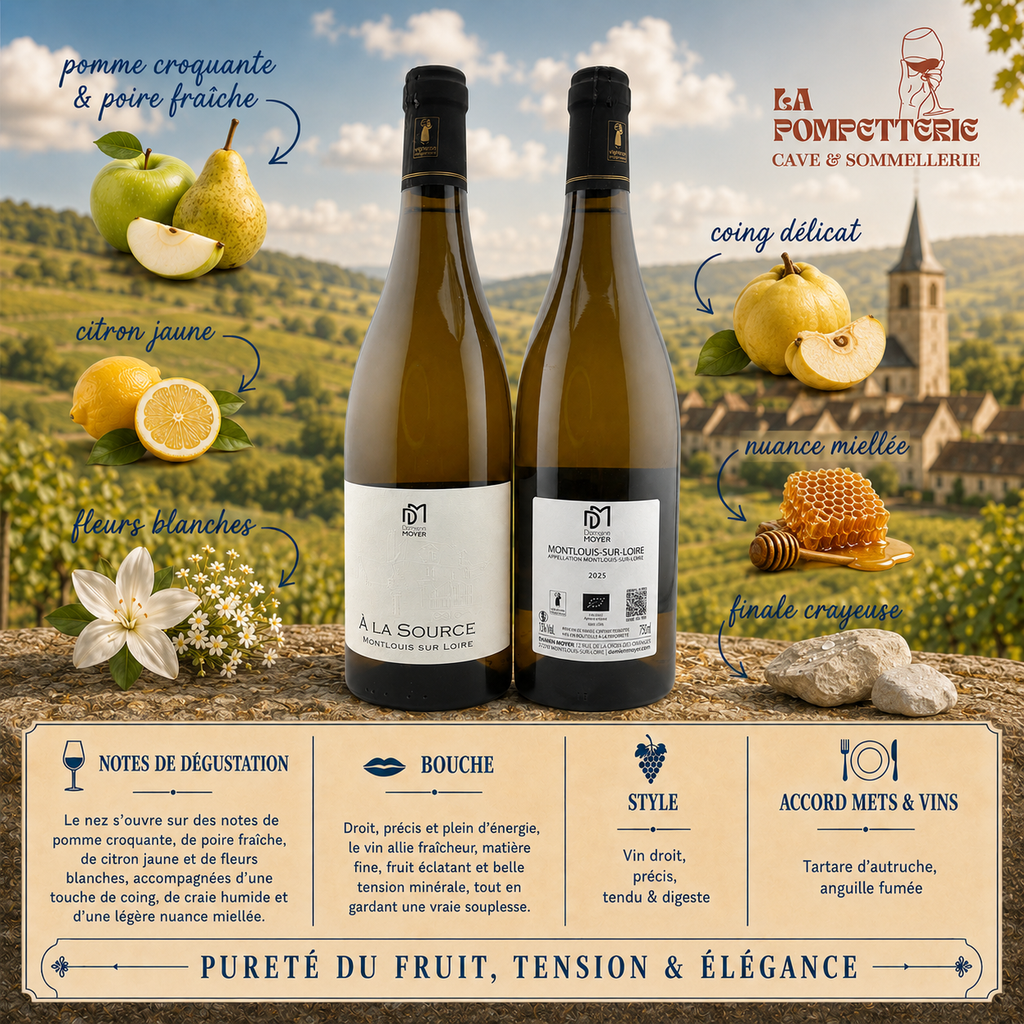 Montlouis-sur-loire "A la Source" Damien moyer 2025