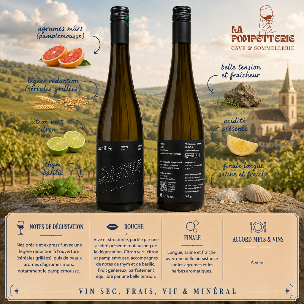 Alsace "Riesling" Domaine Achillée 2024