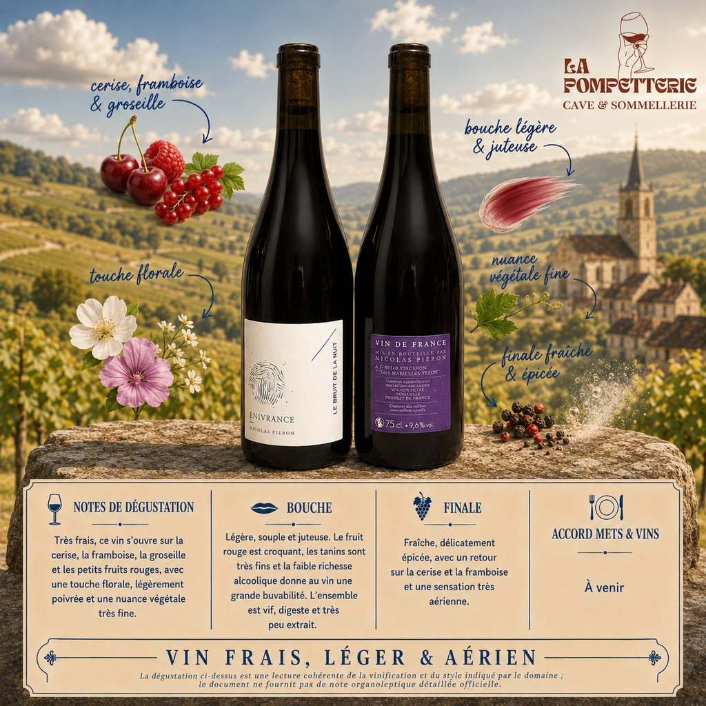 VDF "Bruit de la nuit" Domaine Enivrance 2024